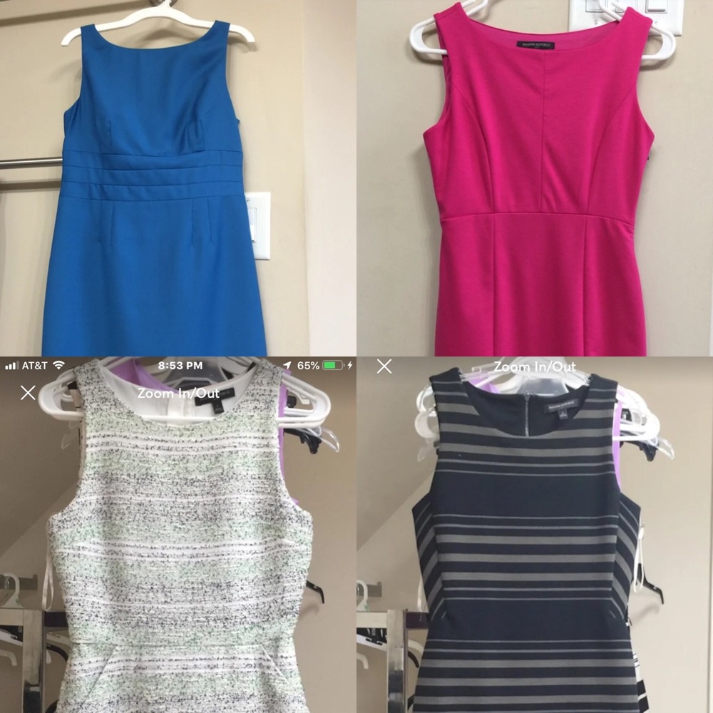 Bundles of clothes